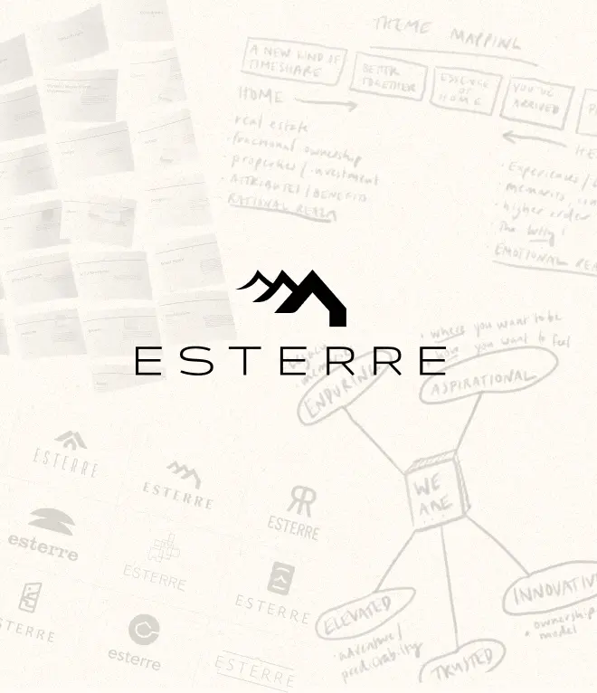 Elegant modern home nestled in a lush forest, featured in Esterre’s property collection.